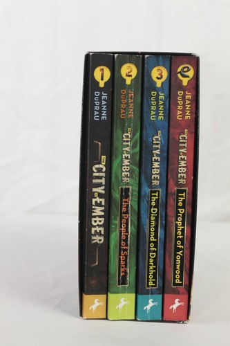 The City Of Ember Jeanne DuPrau Book Set 1-4 Paperback The Prophet Of Yonwood - Picture 3 of 9