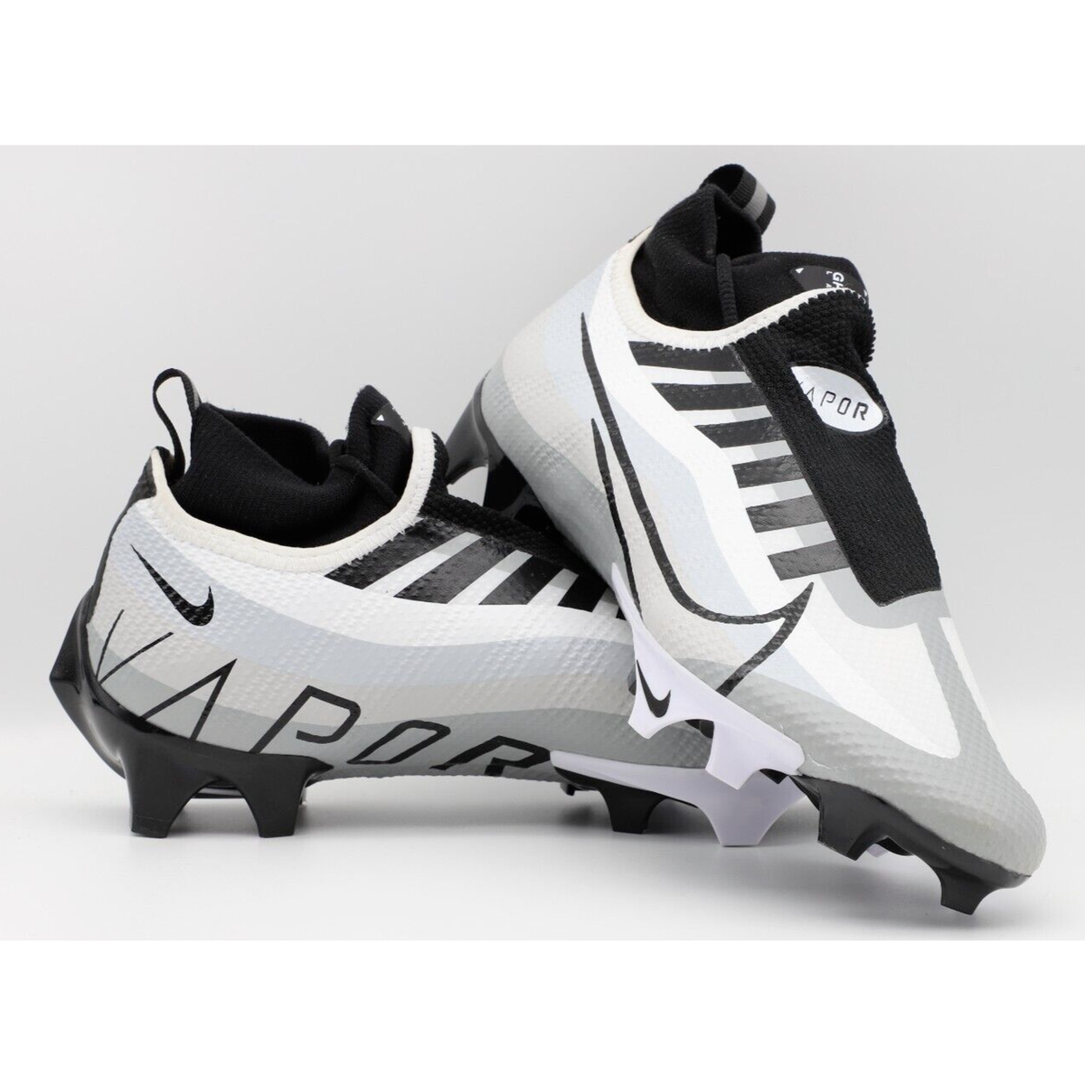 Nike Vapor Edge 360 Pro White Black Football Cleats Knit  display picture 2