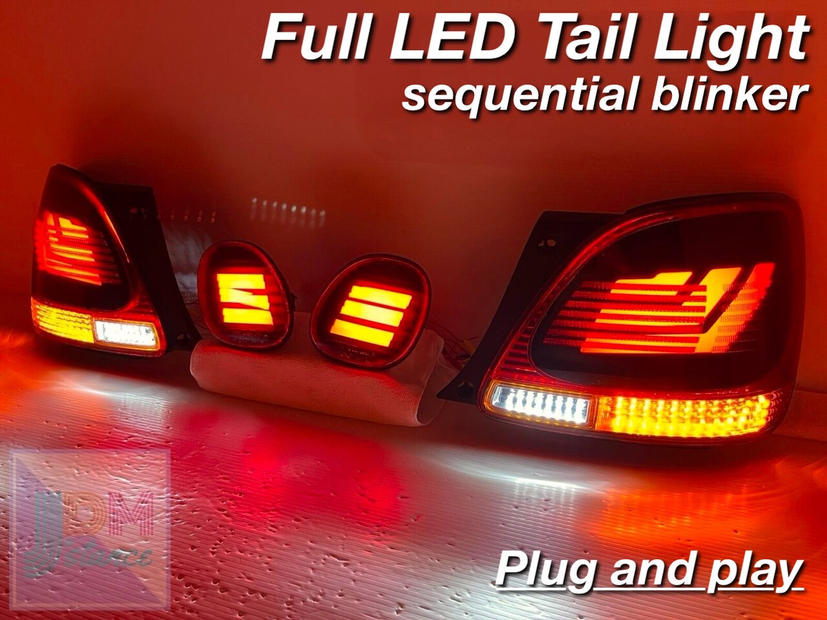 Toyota Aristo JZS161 Full LED Tail Light Assembly Sequential