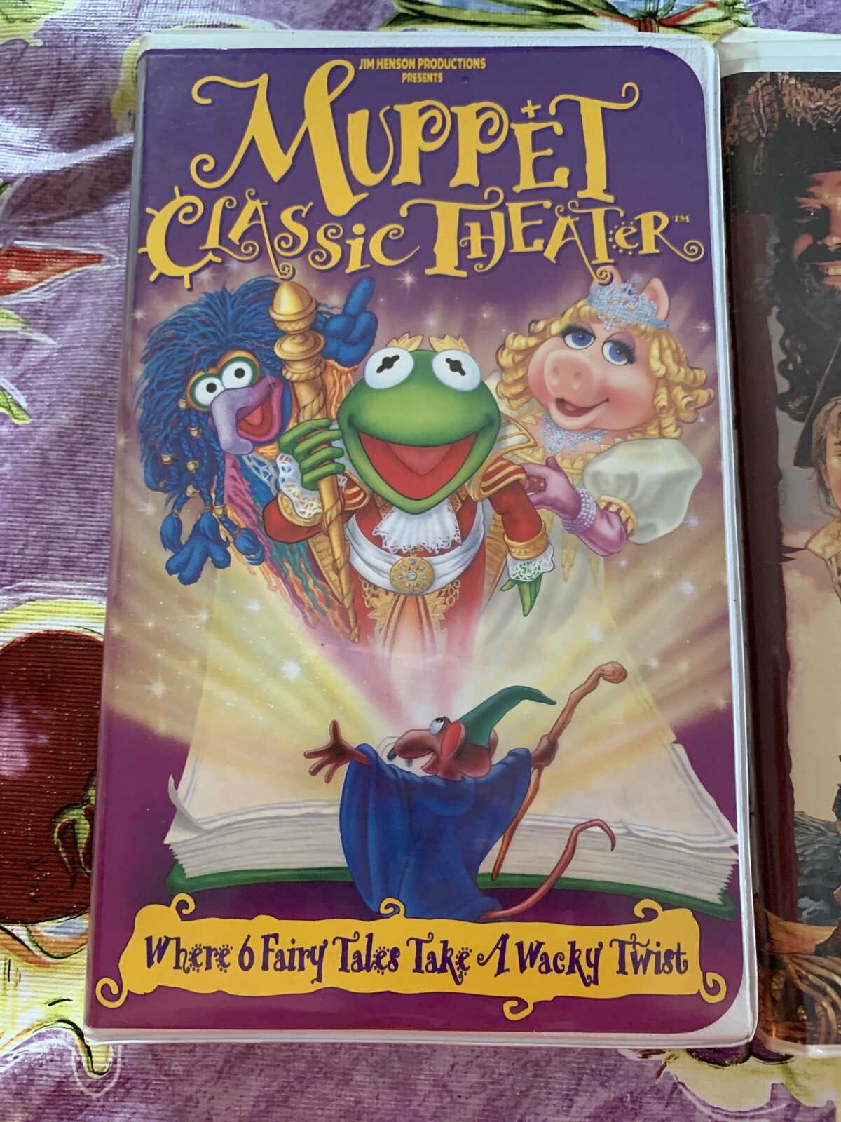 Jim Henson Muppet Classic Theater & Muppet Treasure Island VHS Tapes