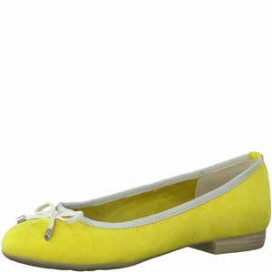 yellow ballet slippers
