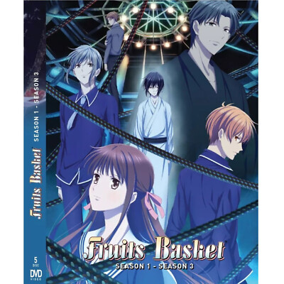 FRUITS BASKET SEASON 1-3 END ENGLISH DUBBED