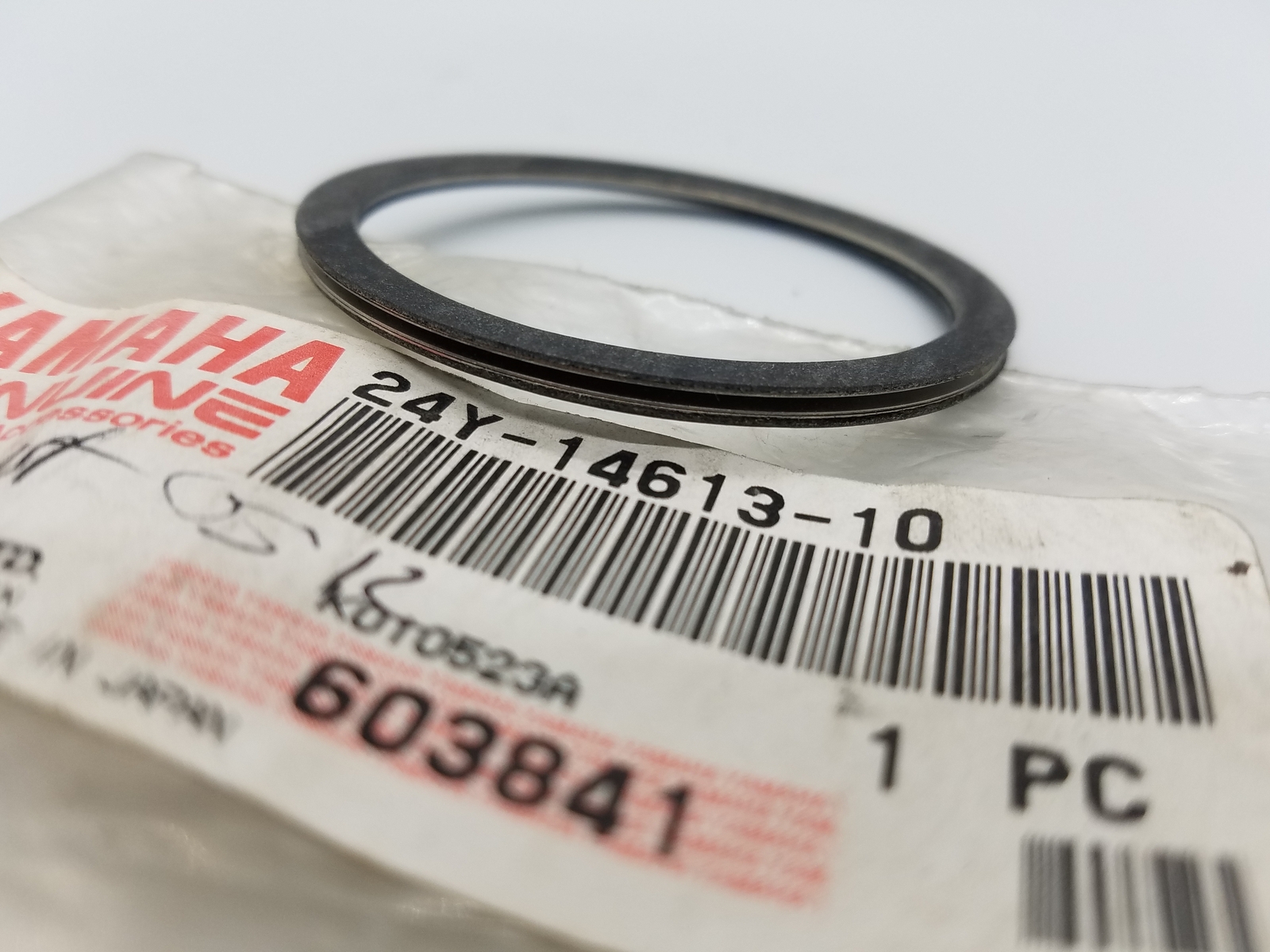 NOS Yamaha 198386 Yz250 Exhaust Muffler Pipe Gasket 24y1461310 for