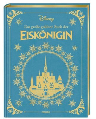 Disney Das große goldene Buch der Eiskönigin mit Goldschnitt 2024 Sonderausgabe
