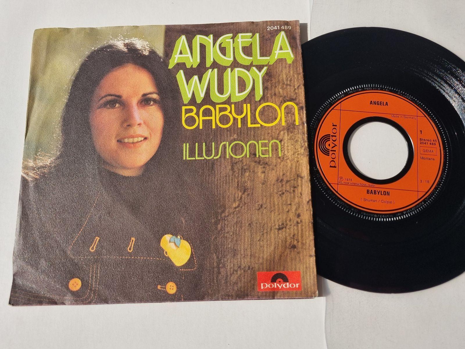 7"" Single Angela Wudy - Babylon Vinyl Germany