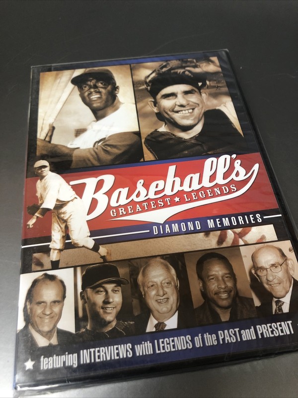 Baseballs Greatest Legends: Diamond Memories (DVD, 2009) New Sealed
