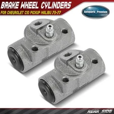 2Pcs Rear Drum Brake Wheel Cylinder for Chevrolet C10 Pickup Malibu 73-77 Impala