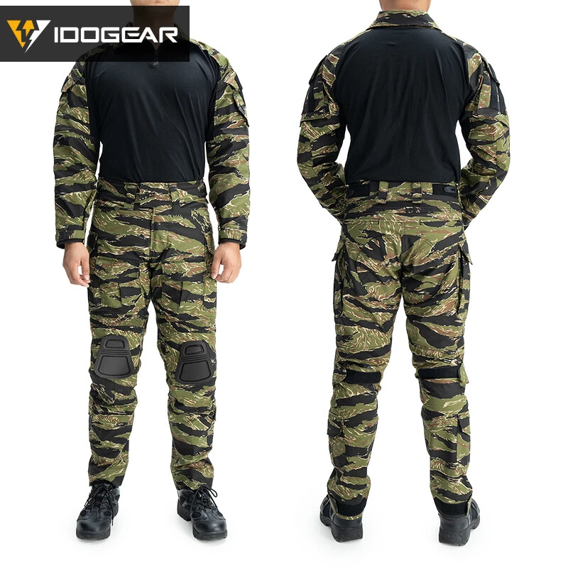 IDOGEAR Tactical G3 Combat Uniform Shirt & Pants BDU Set Gear Clothing Piantball - Image 2 of 4