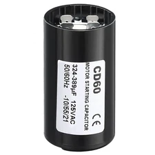 324-389uF/Mfd 125V 50/60Hz CD60 Motor Start Capacitor Motor Starting Capacitor