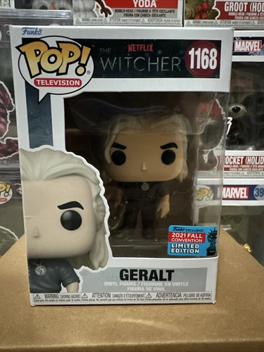 Funko Pop! Vinyl: The Witcher - Geralt - Amazon #1168 W/Protector