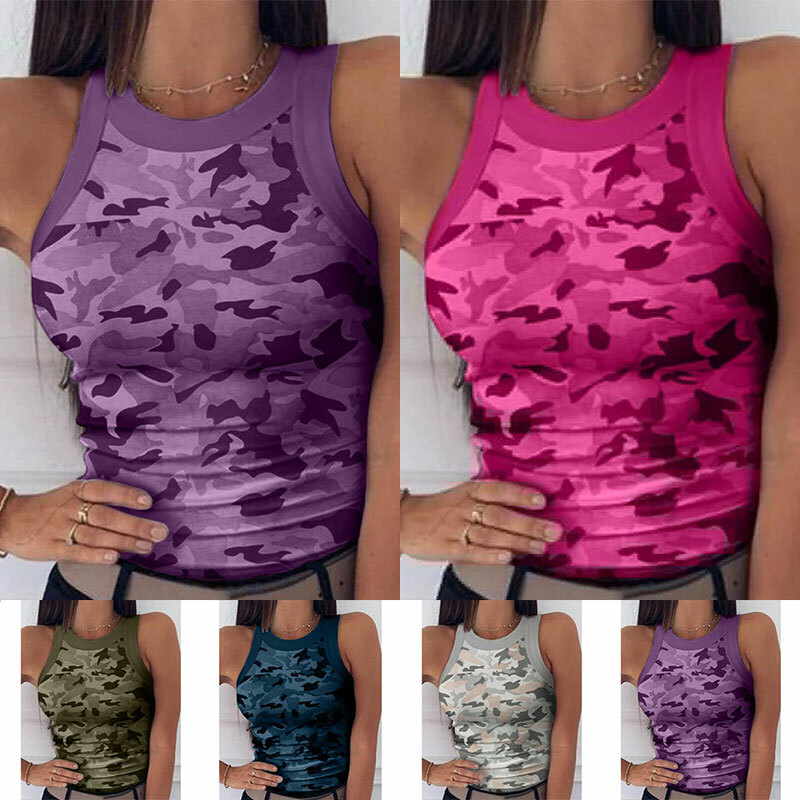 camo cami top