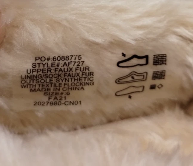 Zapatillas de mocasín forradas de piel J Crew para mujer 6 zapatos de casa de leopardo Foto 4 de 4