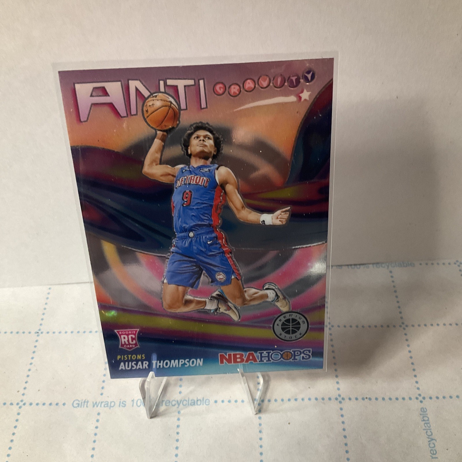 Ausar Thompson Rookie Card Anti Gravity 2023-24 NBA Hoops Premium Stock #8