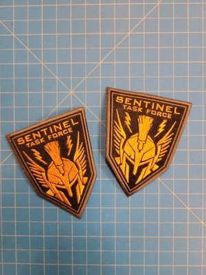 Sentinel Task Force Embroidered Patch Military Tactical Morale Applique Badge