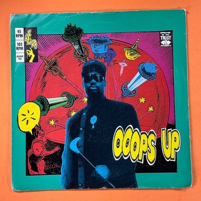 Snap Oops Up 7'' Vinyl Single Arista Records 1990 Picture Sleeve