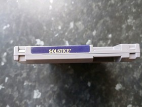 Solstice - Nintendo Nes Game Cartridge 