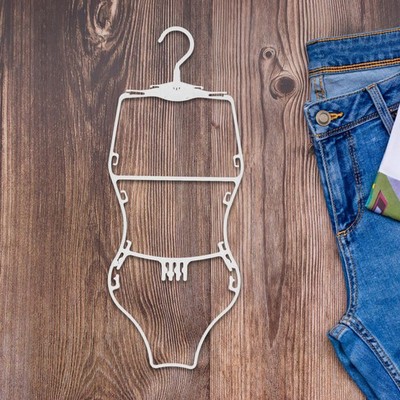  10 Pcs Lingerie Hangers Bra Display Kids Hanging Rack Children's Bathing