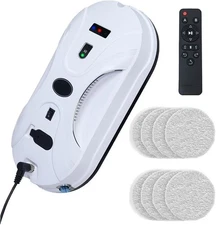 Auto Window Cleaning Robot, Remote, Edge Detection, Cordless, AI Path, MSRP $140