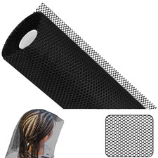 1 Pcs Black Hair Net 19 Inch X 33 Ft Stretch Weaving Nets Hair Accessories for S