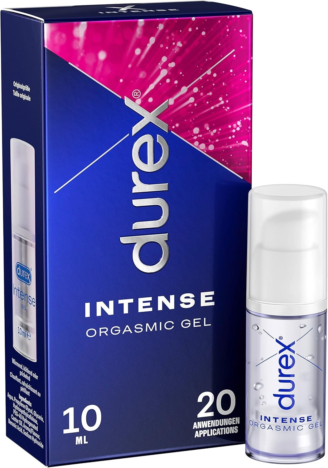 Frei Haus: Durex Intense Orgasmic 10ml Stimulationsgel für Frauen, Orgasmusgel