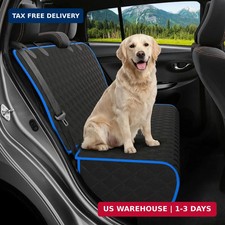 Bench Back Seat Cover for Dogs, Rear Dog Car Seat Covers for SUV Truck
