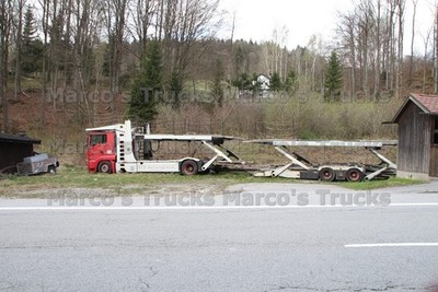 LKW Foto MAN TGS Autotransporter rot BTR Autologistik #f3jw