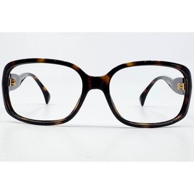 Jimmy Choo Cattleya/S Eyeglasses Women Brown Tortoise Square Italy 59-17-130