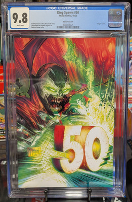 CGC 9.8 King Spawn #50 Cover F 1:100 Todd McFarlane Virgin Variant