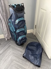 14-Way Golf Cart Bag with Rain Hood and Carry Straps