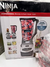 Ninja Professional Blender And 2 Nutri Ninja Cups 1100 Watt
