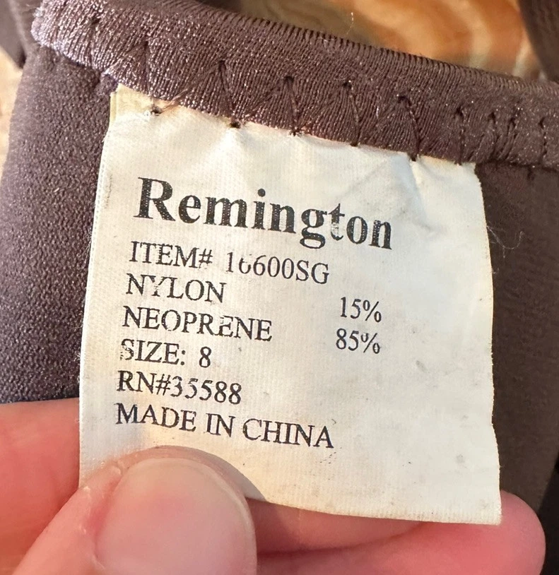 Remington Men’s Camouflage Waders size 8 Brown I11 - Image 3 of 4