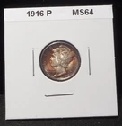 1916-P  (First Year in the Series) MERCURY DIME -  Choice Uncirculated Condition