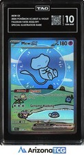 Pokemon 2024 Mew ex 232/091 SIR Paldean Fates GEM MINT TAG 10