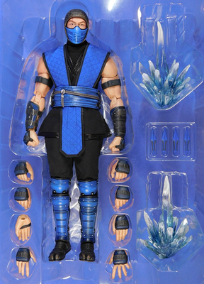 Kombat Mortal Sub-Zero Kombat ストームコレクティブルズ　Mortal Sub-Zero Sideshow | Shock Culture Pop by Statue ゲームキャラクター