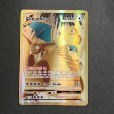 Pokemon Dragonite EX (Full Art) 106/108 Evolutions GOLD Holo NM- on eBay