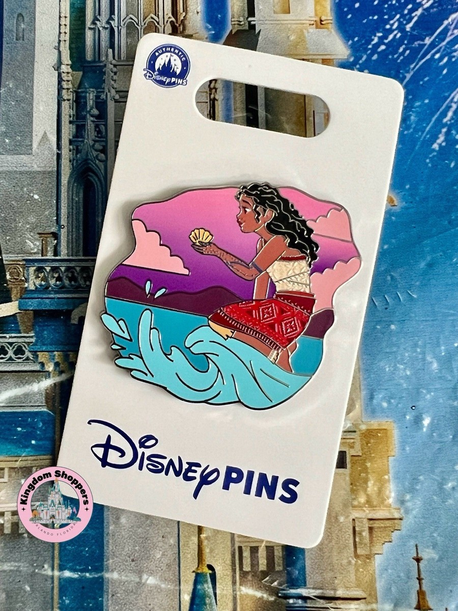 2025 Disney Parks Princess Moana Ocean Wave Shell OE Pin | eBay