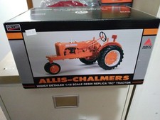 1/16 Allis Chalmers Rc Tractor, Orange Spectacular Show