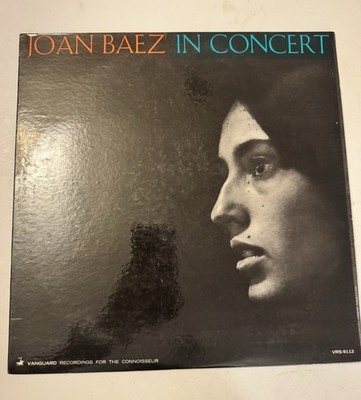 Joan Baez in Concert VINYL LP ALBUM VANGUARD RECORDINGS BABE I'M GONNA LEAVE YOU