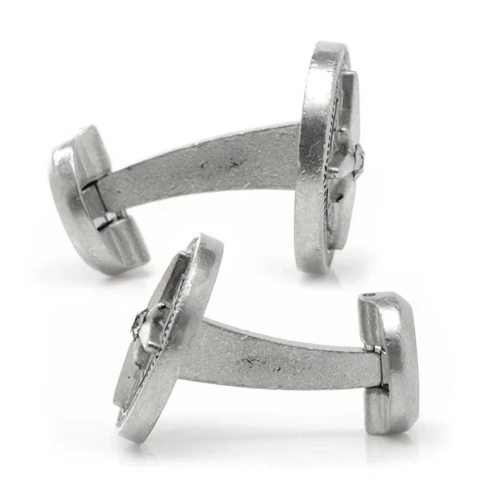 Antique Compass Stainless Steel Cufflinks - Image 4 of 4