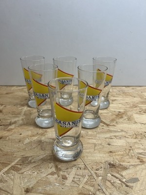 6er Set Casanis Pastis Gläser Sammler