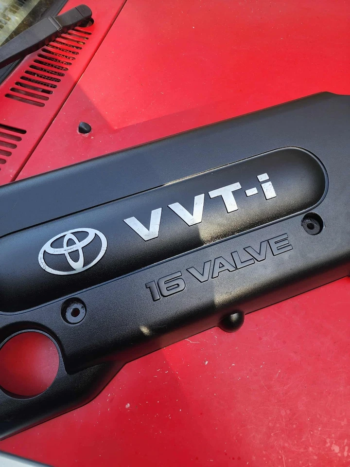 2002-2010 Scion XB OEM Black Engine Cover 2.4L/2AZFE Part #12601-28190 - Image 3 of 4