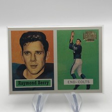 2001 Topps Archives Raymond Berry #65 Reprint 1957 Topps #94 NFL HOF WR
