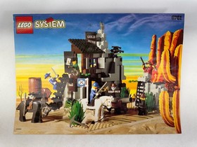 VG+ LEGO 6761 Bandit's Secret Hide-Out Instruction Manual Book Only Western 1996