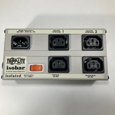 Tripp Lite Isobar Euro 4 Surge Suppressor 208-240V 10A IB5751 C13 4-Outlet