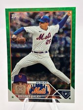 BROOKS RALEY 2023 TOPPS GREEN FOIL 177/499 NEW YORK METS #US43 JC