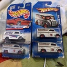 Hot Wheels Lot Of 4 1998 , 2010 First Editions Dairy Deliveries Got Milk,Redline