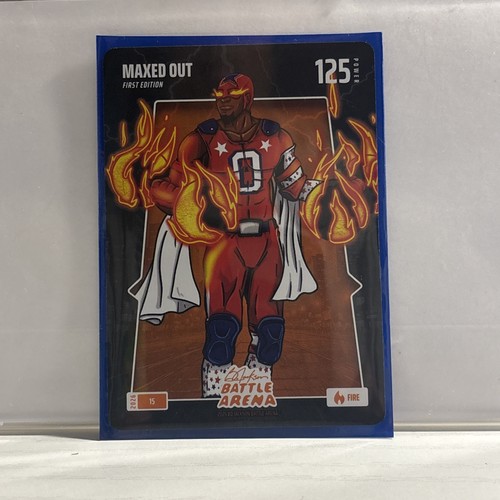 Tyrese Maxey Maxed Out 2026 Bo Jackson Battle Arena Fire #75