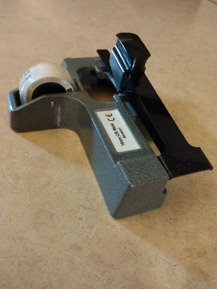 Empalmadora de película Amateur Catozzo 16MM + cinta de empalme, instrucciones, caja original Foto 4 de 4