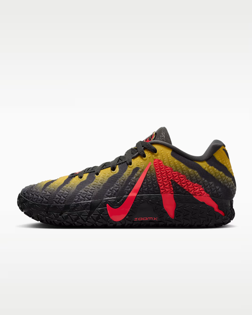 Jurassic Park x Nike Ja 3 Raptor IU7239-001 Anthracite Yellow