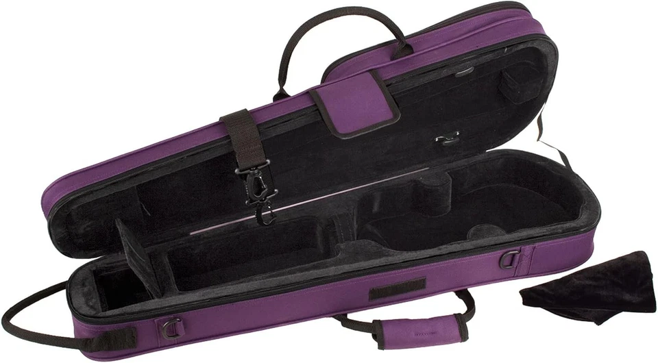 Protec MX044PR MAX Student 4/4 Violin Case Purple NEW - Image 4 of 4